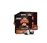 Saimaza Café Extra Fuerte Espresso 11 - 200 cápsulas de aluminio compatibles con máquinas Nespresso (R)* (10 Paquetes de 20 cápsulas)