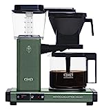 Moccamaster KBG Select, Cafetera de Filtro, Forest Green, Maquina Cafe Automatica, 1.25 Litros