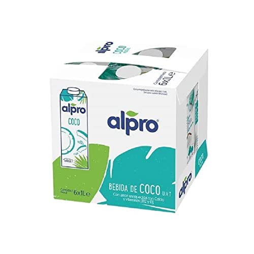 Alpro Bebida Vegetal de Coco 6x1L